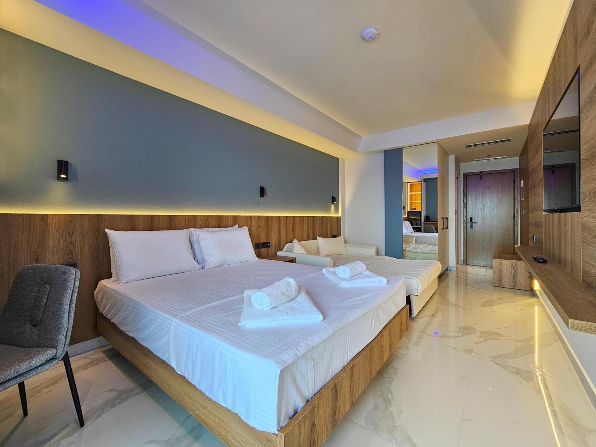 Akteon Girni Hotel Paralía Exterior foto